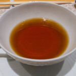 銀座 ひらやま - 温かいコンソメスープ