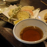 手打うどん すみた - 野菜天ぷら盛り合わせ