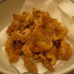 手打うどん すみた - 鳥皮せんべい