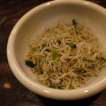 手打うどん すみた - おつまみじゃこ