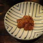 手打うどん すみた - 酒盗（かつお）