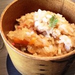 福路　山ふところ - うどん出汁で炊いた炊き込みご飯