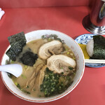 譲 - ラーメン、味噌大根おにぎり