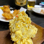 楽笑 - 料理写真:ポテサラ(小)
