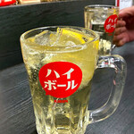 楽笑 - ドリンク写真:ハイボール