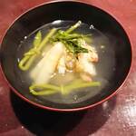 Ryouriya Otaya - 白アスパラと栗毛蟹のさっと煮