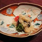 りょうりや 御旅屋 - おおみぞ貝の色々薬味和え