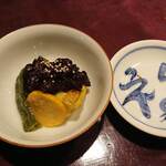 りょうりや 御旅屋 - 賀茂茄子肉味噌掛け