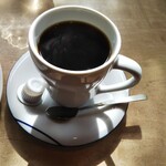 ミモーサ - ケーキセットのコーヒー
