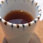 風味花伝 - 食前茶はカフェインが少ない三年番茶をアレンジしたもの。