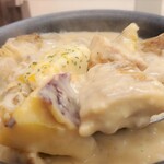 松屋 - サツマイモが入っています