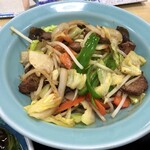 動坂食堂 - 単品：レバ野菜炒め