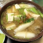 動坂食堂 - 単品：つみれ汁