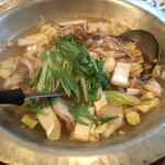 Shunsai Sengyo Shimma Chi Gempei - 付出しが落ち着く。水餃子に豚肉や野菜もたっぷり！