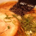 支那そばや - レディースセットのラーメン