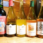 北海道产・日本产天然葡萄酒各种