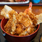 食事処 池田 - 2020.2 特天丼（1,500円）