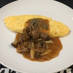 BAR ラフテル - オムレツ自家製ソース