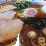 手打ラーメン みうら - 手打中華（大盛り）