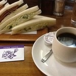 カリーナ - ブレンドと　大好きなハムカツと野菜