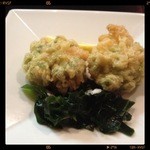 月とすっぽん - 枝豆の天ぷら