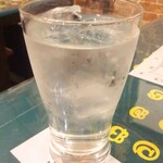 ロイヤルグリーン レストランアンドバー - ロイヤルグリーン焼酎水割り