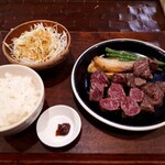 ステーキ食堂 肉の番人 - ご飯小 ステーキ150ｇ