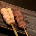 鳥善 鳥ふじ - ささみ、ハツ