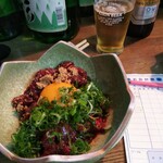 赤兎馬 - ミンククジラのユッケ