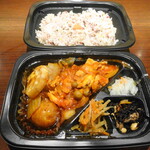 大戸屋 - 野菜黒酢とポークチャップ弁当