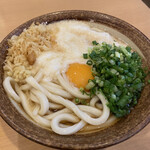 讃岐うどん 條辺 - とろたまぶっかけうどん 温 2玉 600円