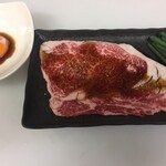 焼肉 サラン - リブシンの大判焼きしゃぶ