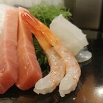 福寿司 - 刺身の図