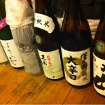 阿留酎 - 6種類の日本酒のきき酒をさせてもらいました☆