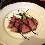 トラットリア・アルベロ - ＯＺビーフ、フィレ肉のステーキ