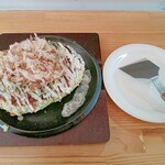 お好み焼き はじめ - 料理写真:セットメニューのお好み焼きこちらは豚玉