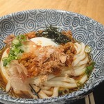 讃岐うどん　ぶっかけや - 肉味噌温玉ぶっかけ 730円