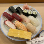Sushi Haru - 十個強というラインアップ