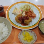 レストラン亀井 - 日替りB定食500円