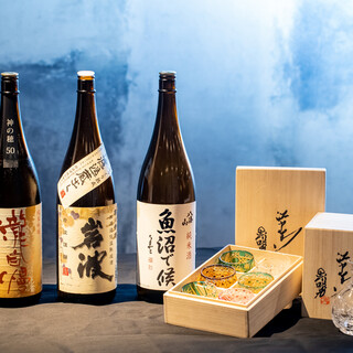 焼肉に合う、キリっとした日本酒も各種取り揃えております。