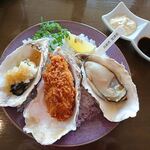 The Oyster Bar Kobe - スチーム、グリル、フライの食べ比べ　　2020.2