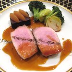 アルピーノ - (09/3)埼玉県産黒豚のポワレ　シードルビネガーソース