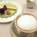 アルピーノ - (09/3)カプチーノと小菓子
