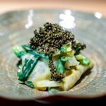 Takezaki - Squid and Welsh Onion with Tonburi