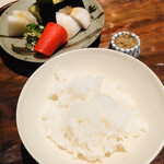 御料理 無窮 - 北海道夢ピリカ　土鍋ご飯　神崎牛と牛蒡の時雨煮　じゃこちりめん