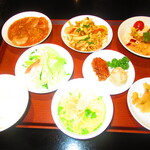 黄鶴 - ランチ小皿定食　２８００円（税込）【２０２０年２月】