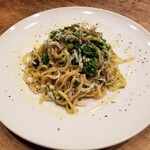 イルピアット - シラスと新のりのオイルソース ～キタッラ～