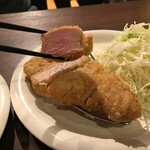 BAR & GRILL BURGER CHOP STEAK HAMBURGER - 一口ヒレカツ