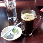 Haikaraya - ガラスのカップですが、ホットコーヒー