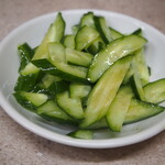 台湾料理 かつ喜 - 胡瓜の漬物